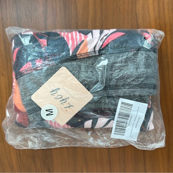 Women’s Pajama Pants – Tropical Leaf Print Lounge Pants (Size M) NWT - Picture 11 of 11